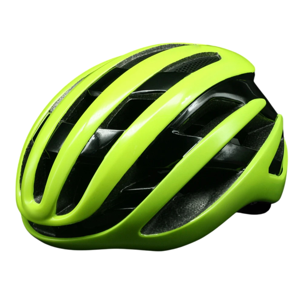 Ultralet landevejscykelhjelm MTB med ventilationsomkreds 54-58 cm sikkerhedscykelhjelm sportshjelm til mænd og kvinder grøn