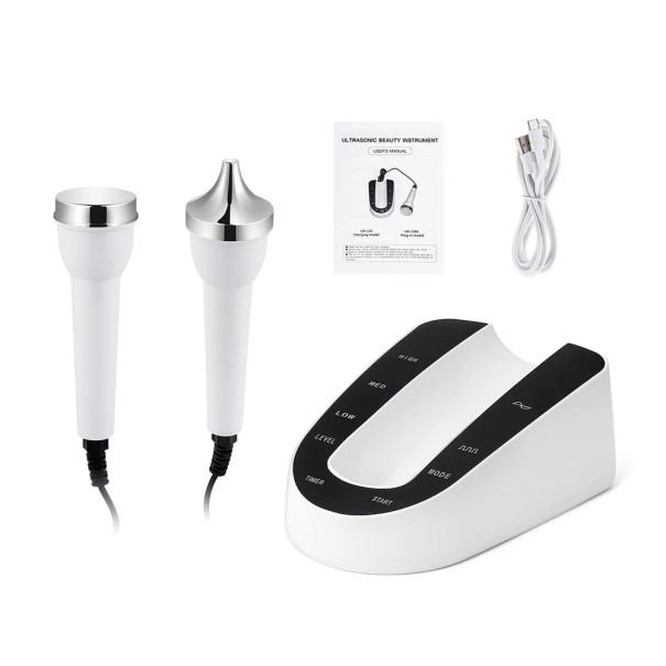 Ultralydsskønhedshudenhed Højfrekvent massager Ansigtsløftning SPA Ultralydsterapi til ansigt og øjne Professionel pleje 1