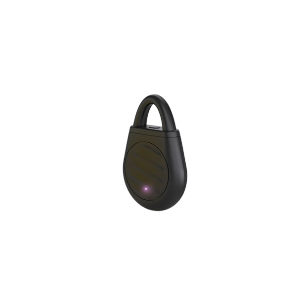 Ultrasoon muggenwerend middel, draagbaar insectenwerend middel, slimme insectenwerende werking op batterijen voor gebruik buitenshuis en thuis. zwart