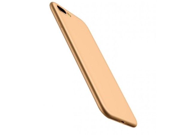 Ultratenké silikonové pouzdro na iPhone J1015 zlatá 6