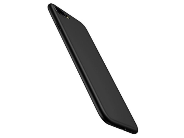 Ultratenké silikónové púzdro na iPhone J1015 čierna 6 Plus