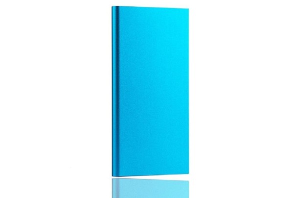 Ultratunn powerbank 20000 mAh blå