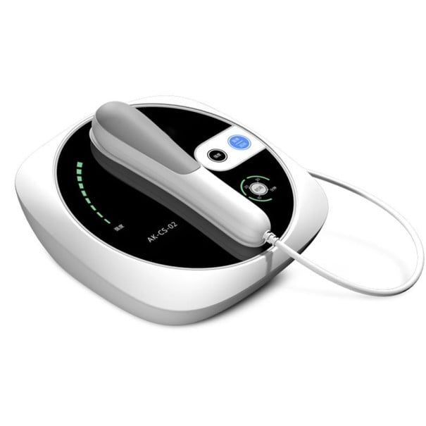 Ultrazvukový fyzioterapeutický masážní přístroj AK-CS-02 Frekvence 1 MHz s ohřevem Rozměr 24 x 24 x 11 cm Bílá barva Pro úlevu od bolesti svalů 1