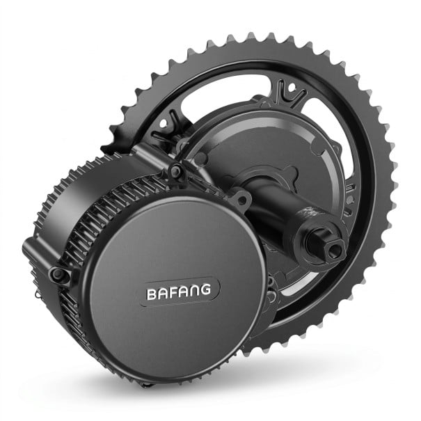 Umbau-Kit für E-Bike Bafang BBS02B 48 V 750 W Kettenblatt 42T Innenlager 68 mm Batterie 48 V 20 Ah TFT-Display EKD01 Schwarz 1