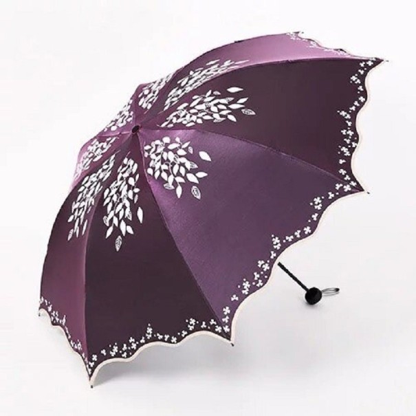 Umbrelă pentru femei T1398 violet