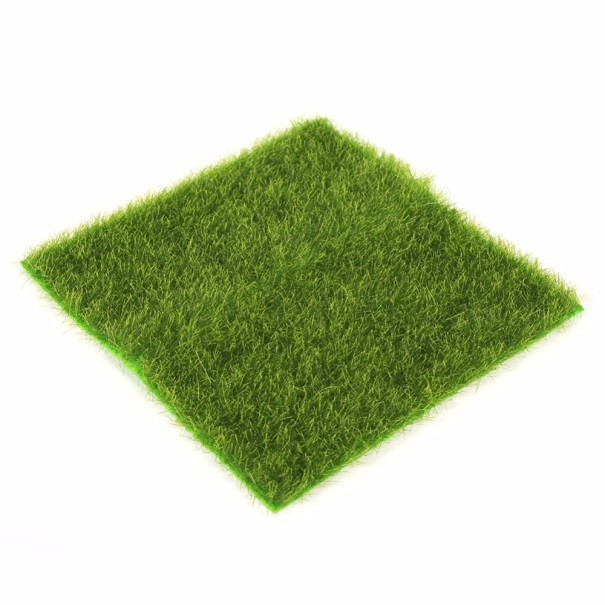 Umělý trávník na zahradu 15x15 cm