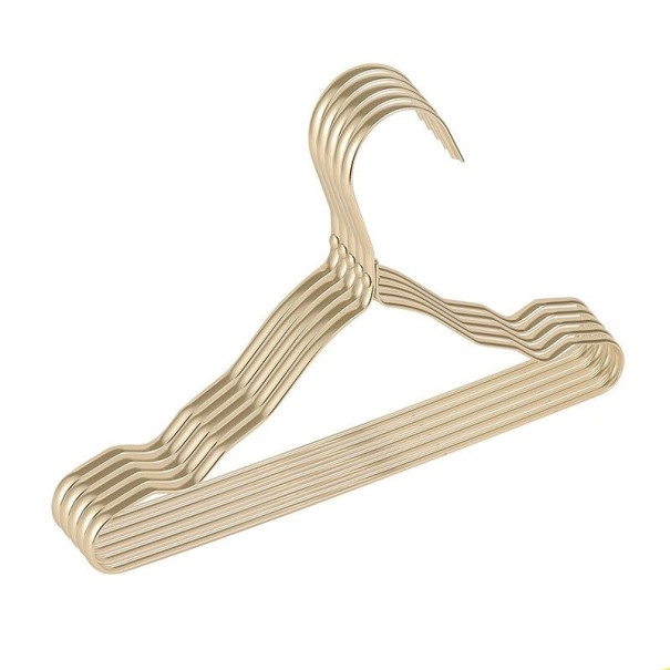 Umeraș din aluminiu 5 buc galben deschis