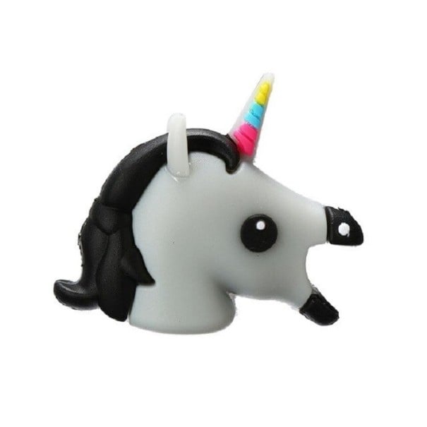Unicorn Shaped Cable Protector grey