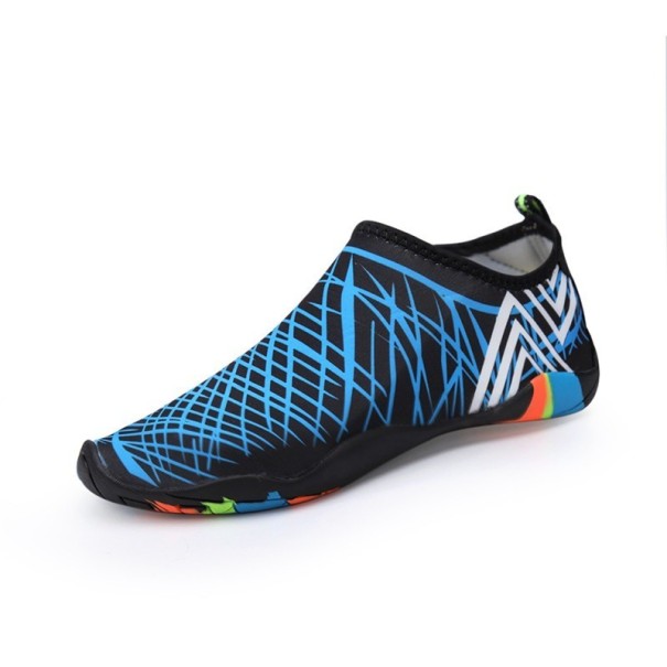 Unisex barefoot topánky Z118 modrá 36