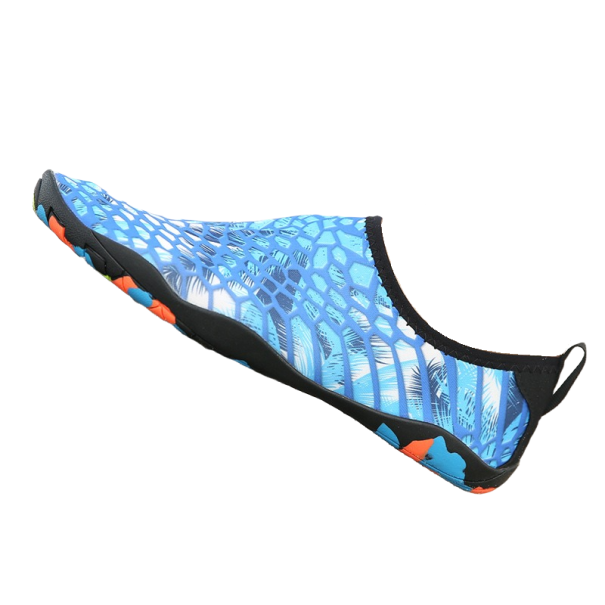 Unisex barefoot topánky Z119 modrá 36