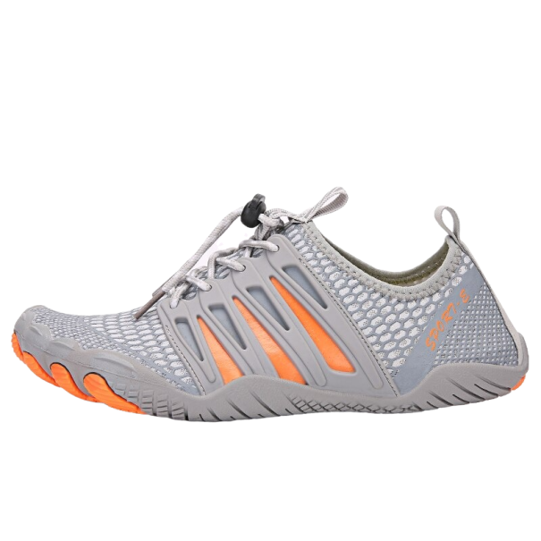 Unisex barfodssneakers Z142 grå 46