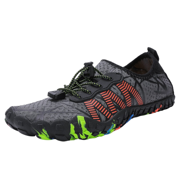 Unisex bosonohá obuv Barefoot sivá 38