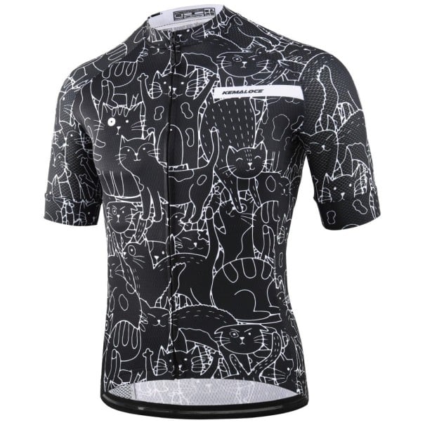 Unisex cyklodres P3766 černá 4XL