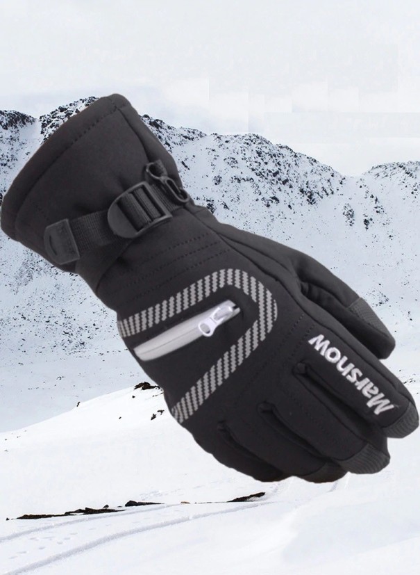 Unisex Ski Gloves J2917 black S