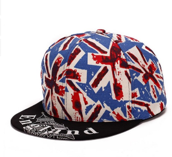 Unisex-snapback-liivi Englanti J2982 sininen