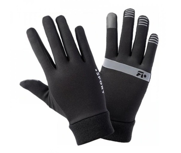 Unisex-Sporthandschuhe – Schwarz M