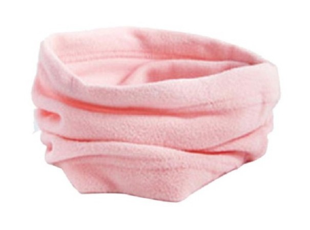 Unisex vinterhalsvarmer og hue 2-i-1 J3544 rosa