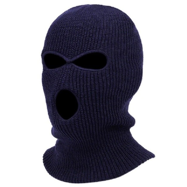 Unisex Winter-Skihaube dunkelblau