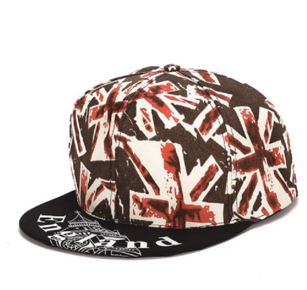 Uniszex snapback England J2982 barna