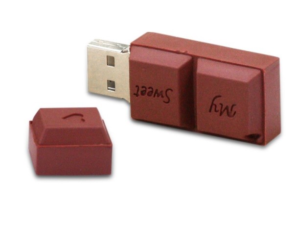 Unitate flash USB CHOCOLATE - 4 GB - 64 GB ciocolată 64GB