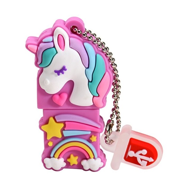 Unitate flash USB unicorn violet deschis 64GB