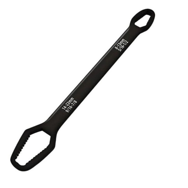 Universal Double-Sided Wrench 8 - 22 mm black