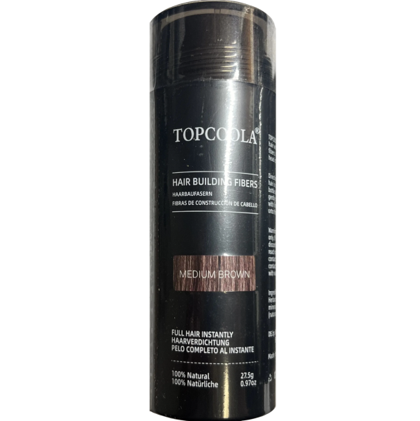 Universal Hair Powder for Women and Men Hair Fibres Concealer for Covering Bald Spots Hair Thickening Natural Hair Effect Medium Brown