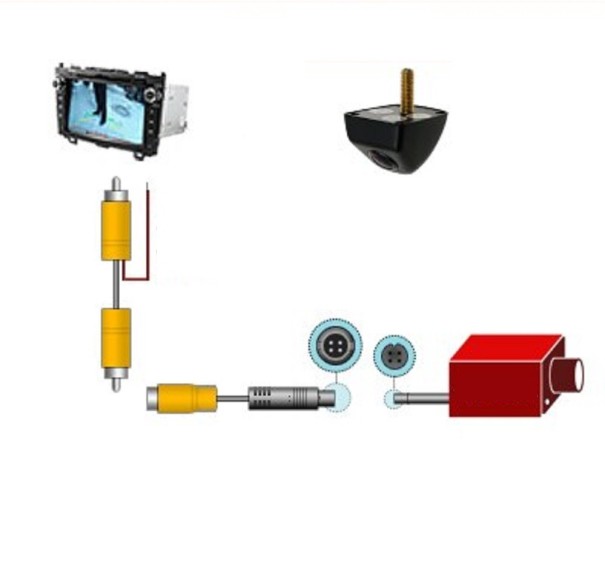 Universal parkeringskamera 7