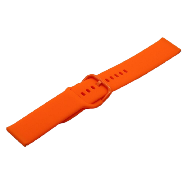 Universal Silicone Strap 22 mm T885 orange
