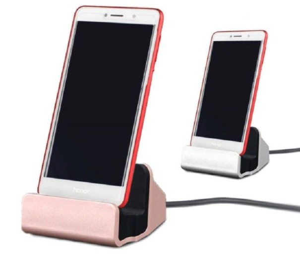 Universal skrivbordsvagga med USB-C-kontakt