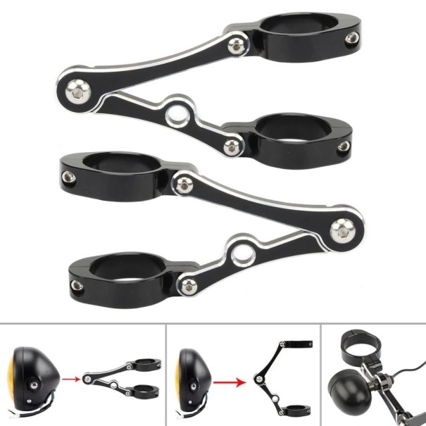 Universalhalter für Zusatzleuchten 2 Stk