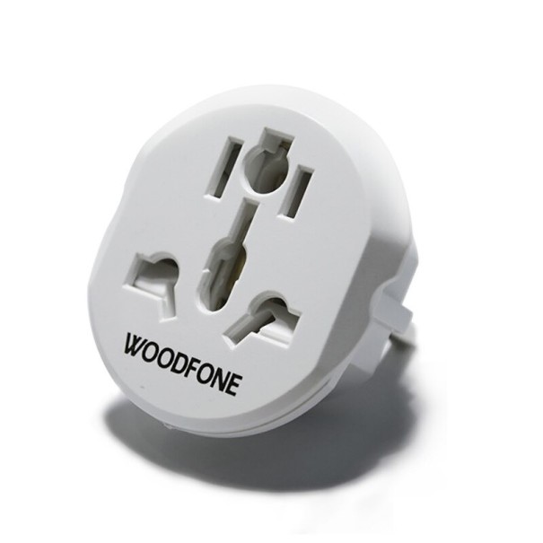 Universel rejseadapter K1106 hvid