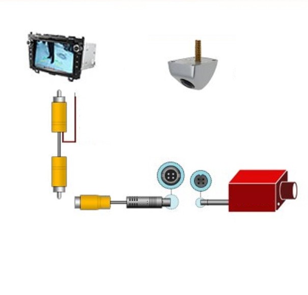 Universele parkeercamera 6