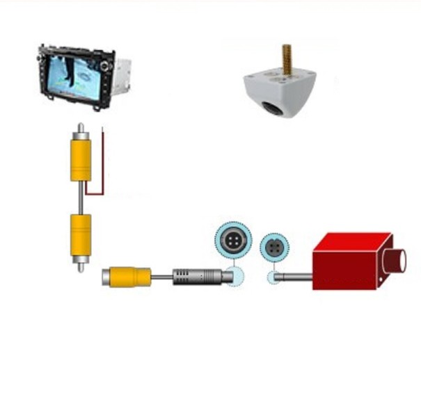 Universele parkeercamera 8