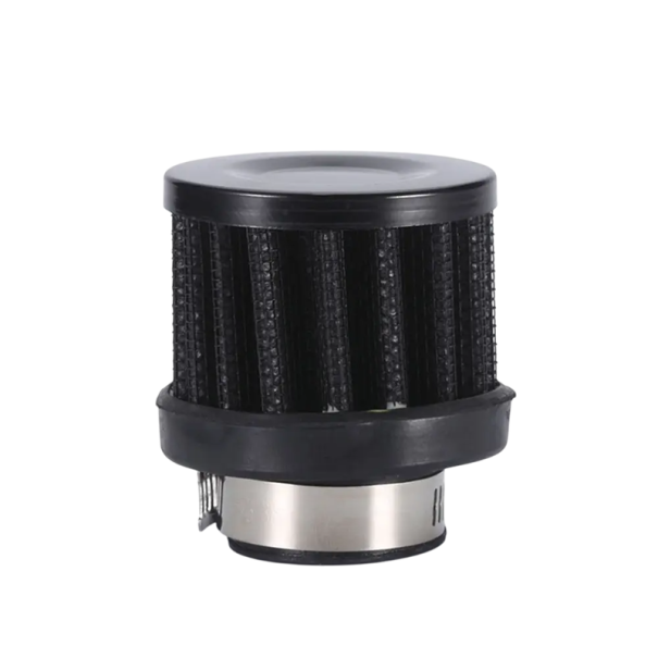 Universell luftfilter R-EP 25 mm för motorcykel Kall lufttillförsel Aluminiumfilter med tyg 60 mm x 50 mm svart