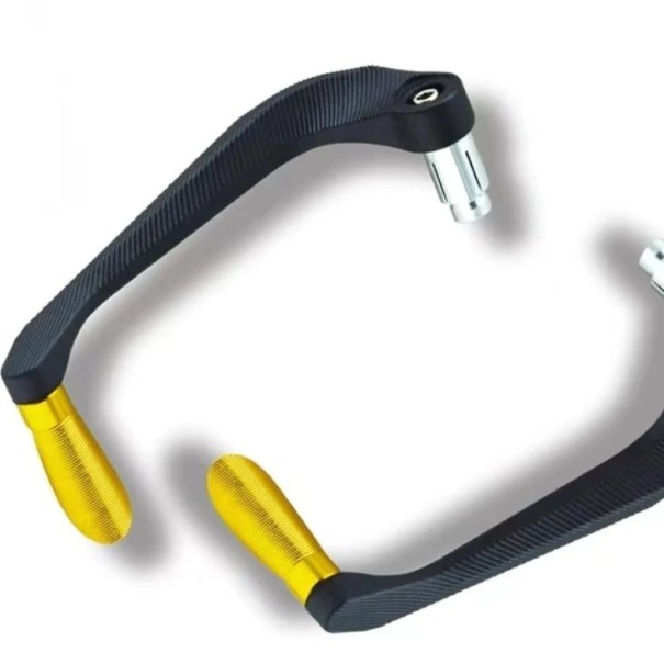 Univerzális CNC alumínium karvédők 7/8" 22 mm Védőkarok fékhez és kuplunghoz Motorkerékpár Robogó Enduro Színes kiegészítők arany