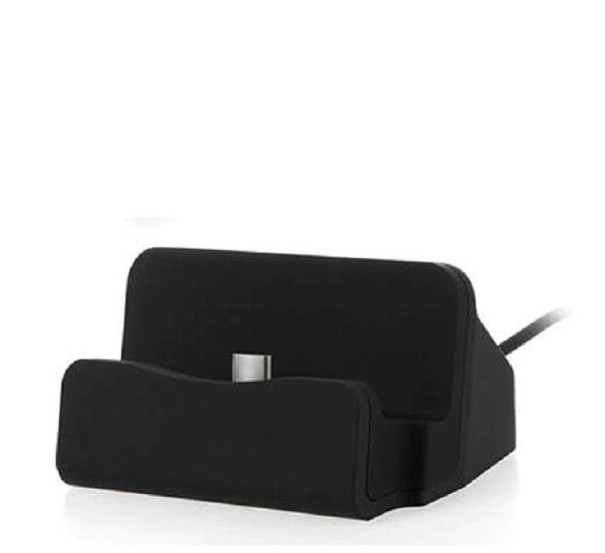 Univerzální stolní kolébka s USB-C konektorem černá