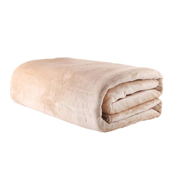 Uppvärmd filt 200 x 180 cm Beige