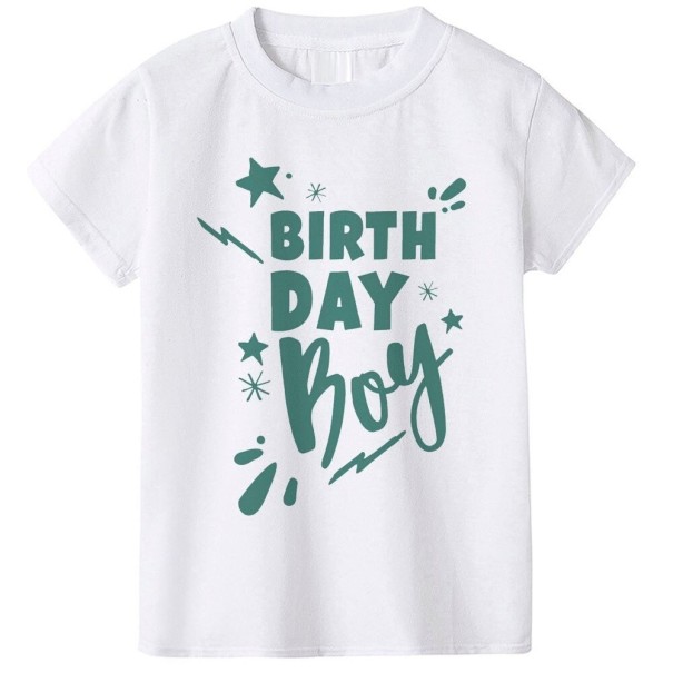 Urodzinowa koszulka chłopięca B1609 4 C