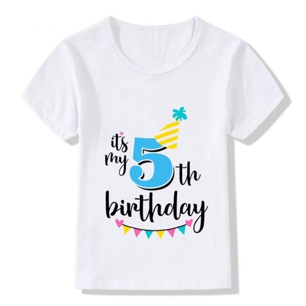 Urodzinowa koszulka dziecięca 8 L