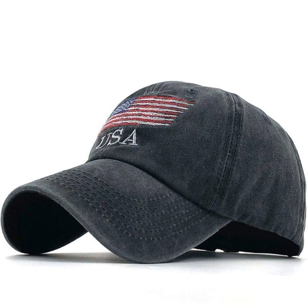 USA-Cap schwarz