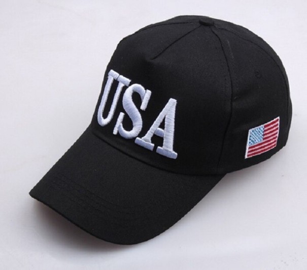 USA-keps för kvinnor svart