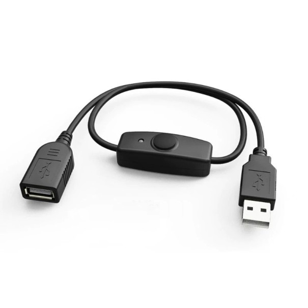 USB 2.0 Extension Cable with Switch F/M 1