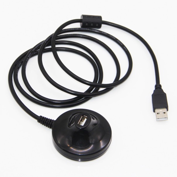 USB 2.0 forlængerkabel med stativ M/F 1,5 m 1