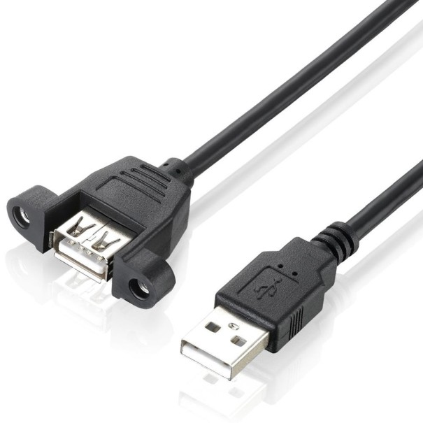 USB 2.0 -jatkokaapeli, uros/naaras, K1034 2 m