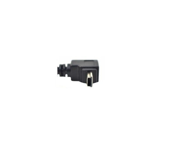 USB 2.0 na Mini USB lomený propojovací kabel M/M 25 cm 2