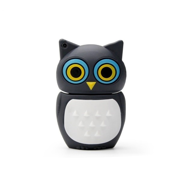 USB 2.0 pendrive bagoly fekete 64GB