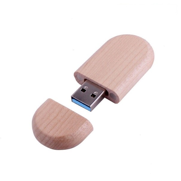 USB 3.0-Flash-Laufwerk aus Holz 128GB 1