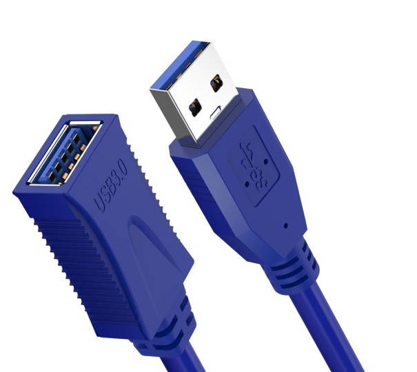 USB 3.0 förlängningsdatakabel F/M