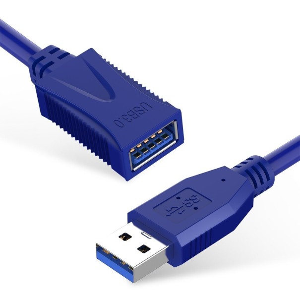 USB 3.0 hosszabbító adatkábel F / M 1,8 m
